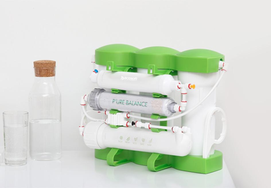 Бесплатная установка питьевого фильтра Ecosoft P’URE BALANCE